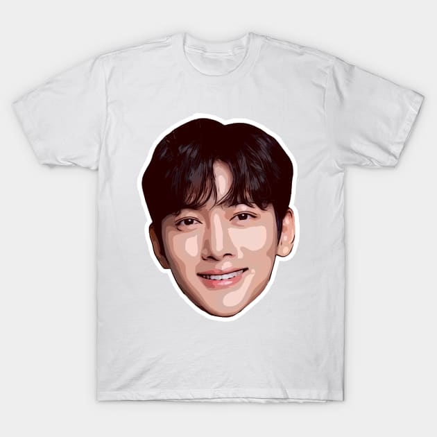 Ji Chang Wook Vector Art T-Shirt by Playful Creatives